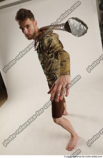 KEETA STANDING POSE WITH SPEAR 4